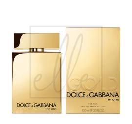 Dolce gabbana the one gold for men - 100ml