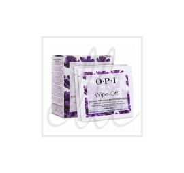 Opi acetone free  wipes box - 10 pz
