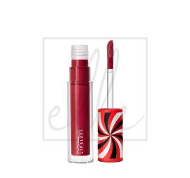 Mac lipglass - drank the love potion-purple in red