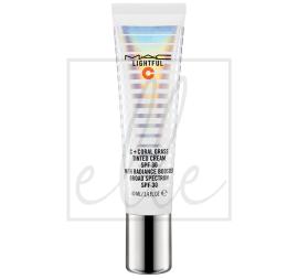 Lightful c + coral grass tinted cream spf 30 with radiance booster - 40ml (light plus)