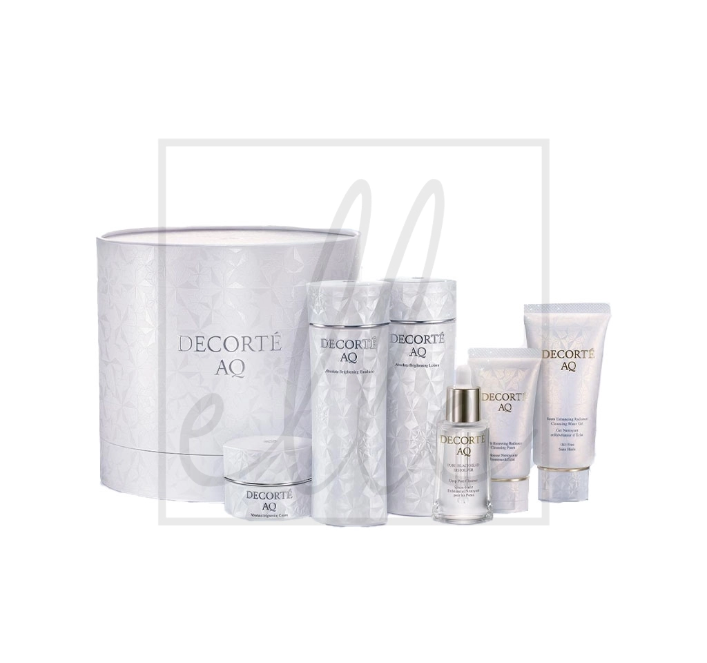 Women's skincare gift sets Decorte jqvm - aq radiance coffret ii