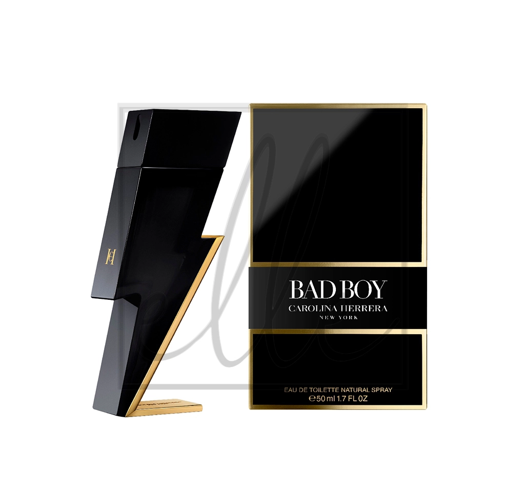 Men's fragrances Carolina herrera ch bad boy edt 50ml | ELLE SPA