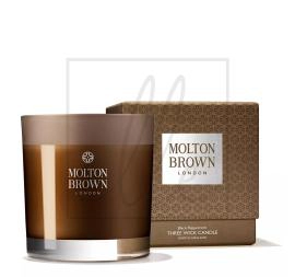 Molton brown london 3-wick candle, size one size - brown