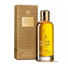 Molton brown mesmerising oudh accord & gold body oil - 100 ml