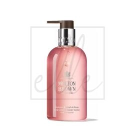 Molton brown delicious rhubarb and rose fine liquid hand wash - 300ml