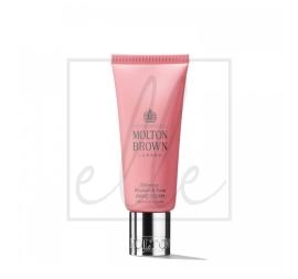 Molton brown delicious rhubarb & rose hand cream - 40ml