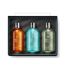 Molton brown spicy and aromatic bath and shower gel gift set - 3 x 300ml