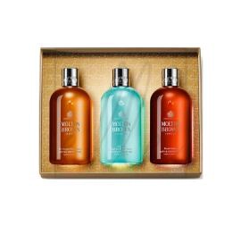 Molton brown woody & aromatic body care collection