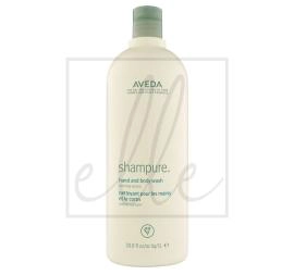 Aveda shampure hand & body wash - 1000ml