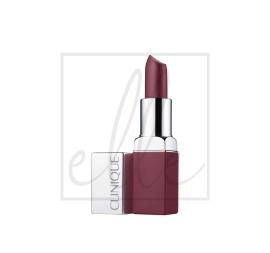 Clinique pop matte lip lipstick - 08 bold pop