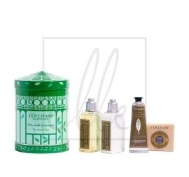 L'occitane en provence verbena music box set