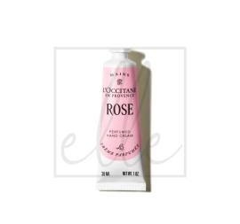 L'occitane rose pefumed hand cream - 30ml