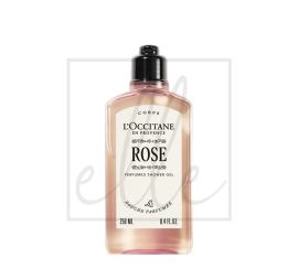L'occitane rose perfumed shower gel - 250ml