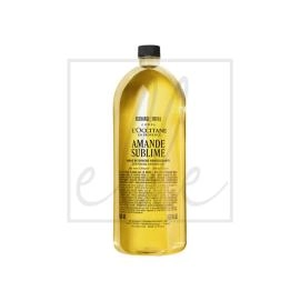 L'occitane amande sublime softening shower oil refill - 500ml
