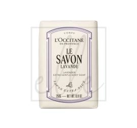 L'occitane le savon lavande lavender extra-gentle body soap - 250g