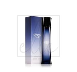 Giorgio armani armani code femme edp - 30ml