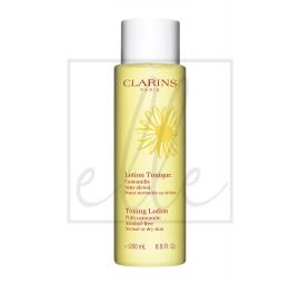 Clarins toning lotion with camomile for dry/normal skin - 200ml