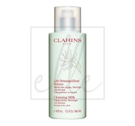 Clarins cleansing milk with alpine herbs for normal/dry skin - 400ml