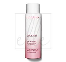 Clarins white plus pure translucency brightening aqua treatment lotion - 200ml