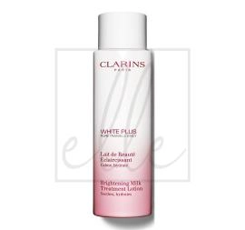 Clarins white plus pure translucency brightening milk treatment lotion - 200ml