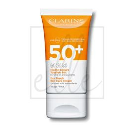 Clarins creme toucher sec solaire spf50+ - 50ml