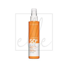 Clarins lait-en-spray solaire spf50+ - 150ml