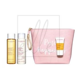 Clarins cleansing kit normal to dry skin