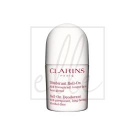 Clarins paris roll-on anti-perspirant deodorant - 50ml