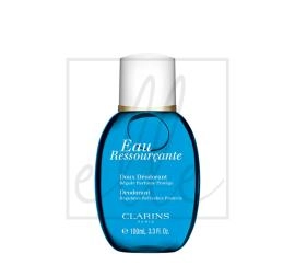 Clarins eau ressourcante doux deodorant - 100ml