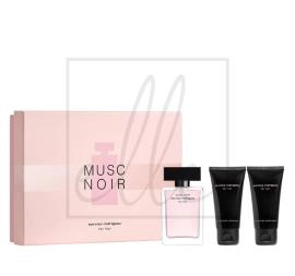 Narciso rodriguez for her musc noir gift - 50ml