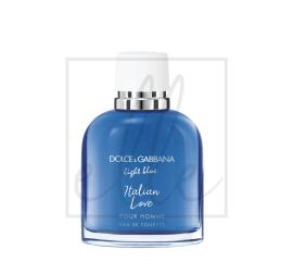 Dolce & gabbana light blue italian love pour homme - 100ml