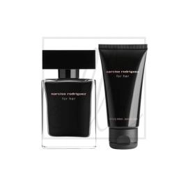 Narciso rodriguez for her shopp bag edt 30ml body lotion 50ml