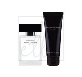 Narciso rodriguez for her pure musc shopp bag edp 30ml body lotion 50ml