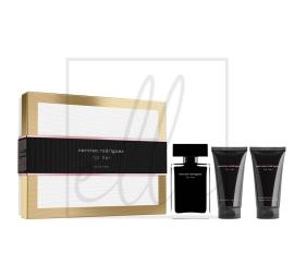 纳西索FOR HER EDT 淡香(黑瓶) 套盒