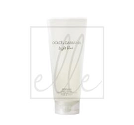 Dolce & gabbana beauty light blue refreshing body cream - 200ml