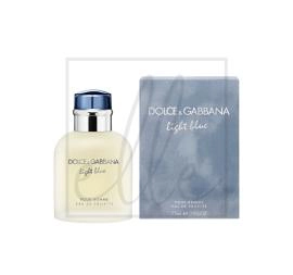 Dolce & gabbana light blue edt spray cologne for men - 40ml