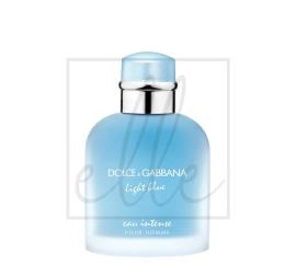 Dolce & gabbana light blue eau intense pour homme eau de parfum spray - 100ml