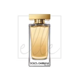 Dolce & gabbana the one eau de toilette spray - 100ml