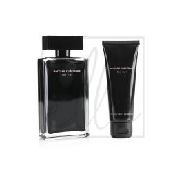 Narciso rodriguez for her edt 100ml + bl 75ml