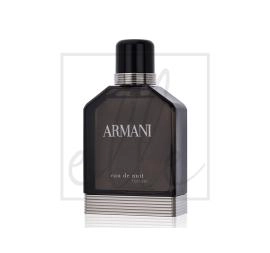 Giorgio armani armani eau de nuit edt - 100ml