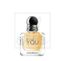 Giorgio armani because it's you (femme) edp - 30ml