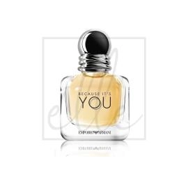 Giorgio armani because it's you (femme) edp - 50ml