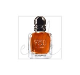 Giorgio armani stronger with you intensely - 30ml