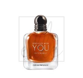 Giorgio armani stronger with you intensely - 100ml
