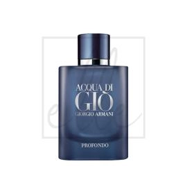 Giorgio armani acqua di gio homme profondo - 75ml