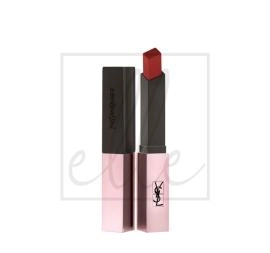 Yves saint laurent the slim glow matte lipstick - #204 private carmine