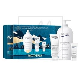 Biotherm lait corporel set xmas (lait corporel - 400ml , lait de douche - 75ml , biomains - 20 ml)