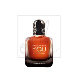 Giorgio armani stronger with you (homme) absolutely  50ml