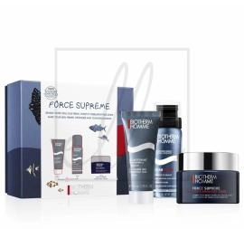 Biotherm homme force supreme 'you are today, i am tomorrow' set (cleansing gel - 40ml + shaving foam - 50ml + force supreme cream - 50ml)
