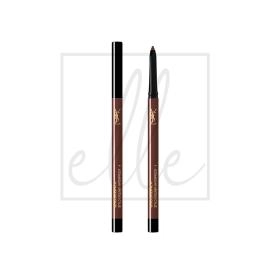 Yves saint laurent crushliner stylo waterproof - #04 bordeaux audacieux